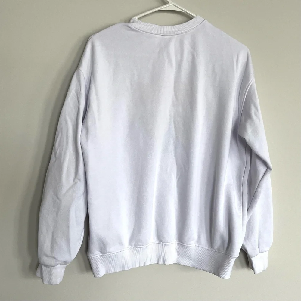 Rimini Tennis Club White Embroidered Sweatshirt - Picture 6 of 6